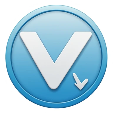 круг в котором белая галочка (галочка в круге) (ты заебал лица генерировать) sticker