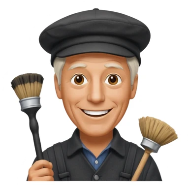 Dick Van Dyke chimney sweep  for discord  sticker