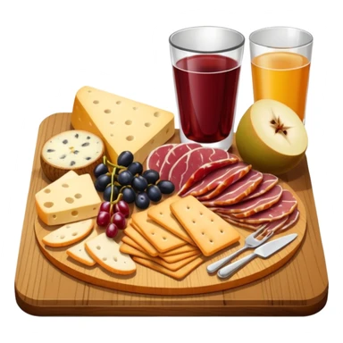 Charcuterie board sticker