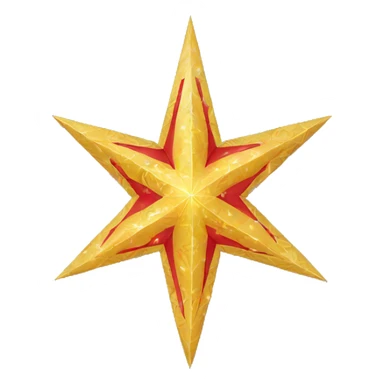 filipino christmas parol star sticker