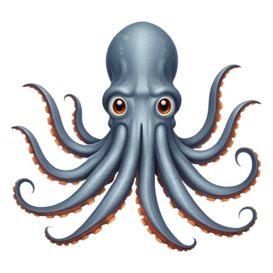Giant Squid – Huge squid with long curling arms sticker