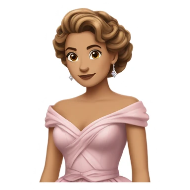 Hermione Granger Yule Ball sticker