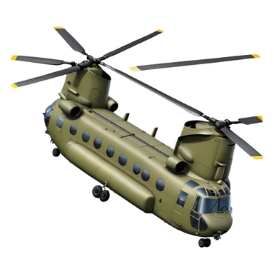CH-47 Chinook Helicopter - boeing sticker