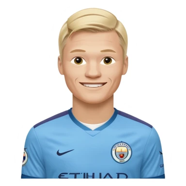 Erling Haaland Manchester City sticker