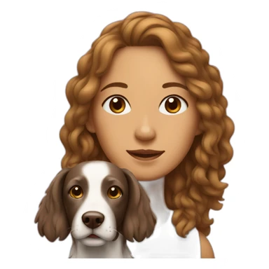 Woman with sprocker sticker