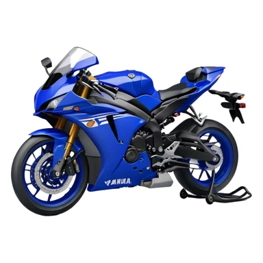 Yamaha YZF (Sportbike) - Yamaha YZF-R1 (Model Year: 2022) (Iconic colour: Blue) sticker
