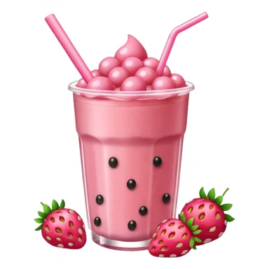Strawberry Boba sticker