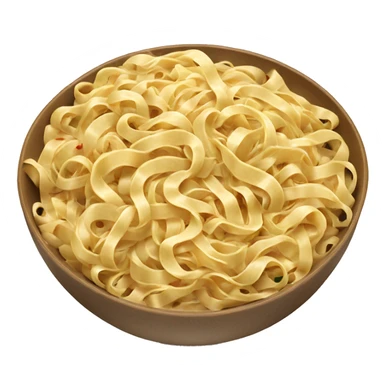 Big bowl of Chinese noodles sticker