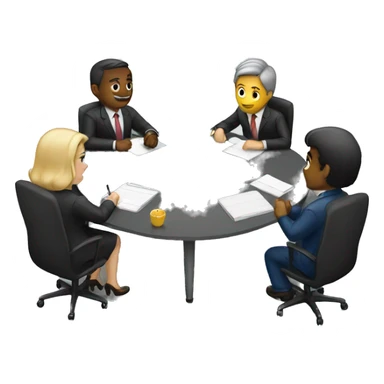 business meeting sticker
