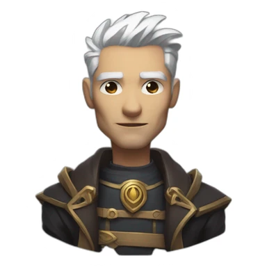 Graves from league of legend sticker