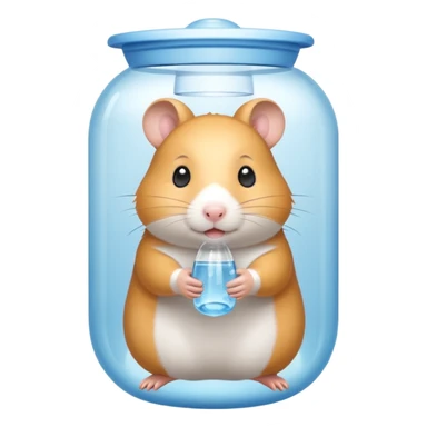 hamster waterer sticker