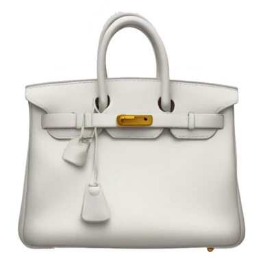 Birkin bag white sticker