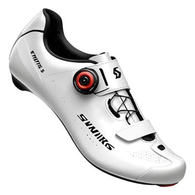 Wight color road cycling shoes looks like s-works torch, without any logo sticker