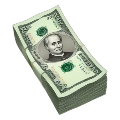 Russian Rouble money sticker