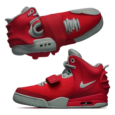 nike air yeezy red octobers sticker