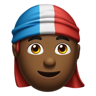 M & M with Durag sticker