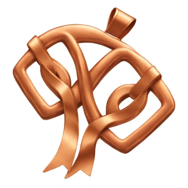 Copper 4th place medal sticker