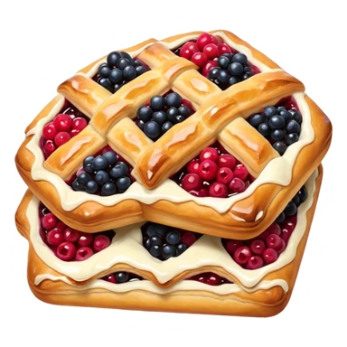 Danish berry Pastries sticker