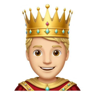 king happy sticker