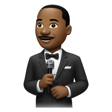 Martin Luther King Jr  sticker