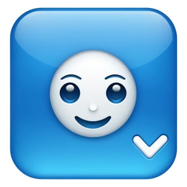 Instagram Blue Tik sticker