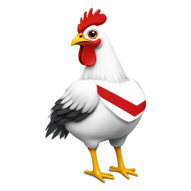 Gallina riverplate  sticker