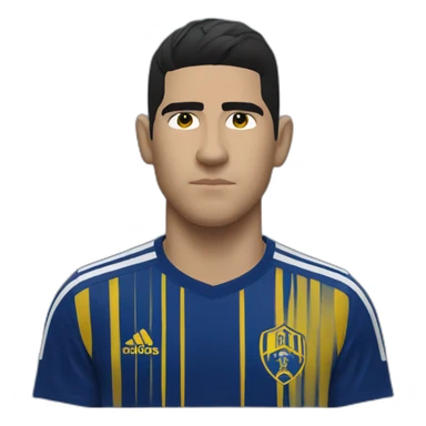 juan roman riquelme boca jrs sticker