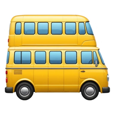 yellow minibus sticker