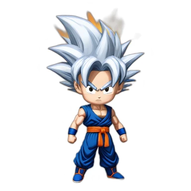son goku ultra instinct sticker
