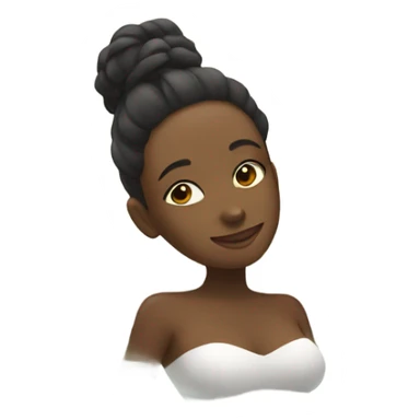 Girl relaxing in spa sticker