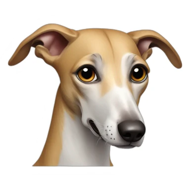 Galgo rubio atigrado sticker