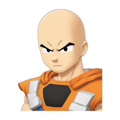 saitama qui tape goku sticker