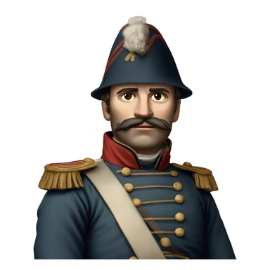 French soldier in the Crimean War sticker