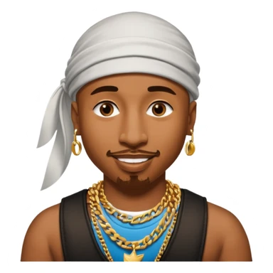 Tupac sticker