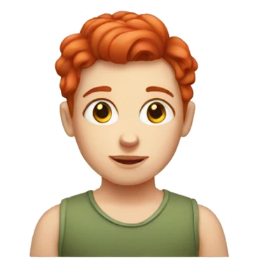 Orphan red head sticker