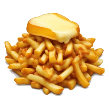 Poutine qui mange du poutine sticker