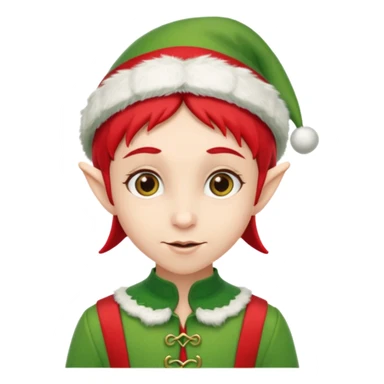 Christmas Elf sticker