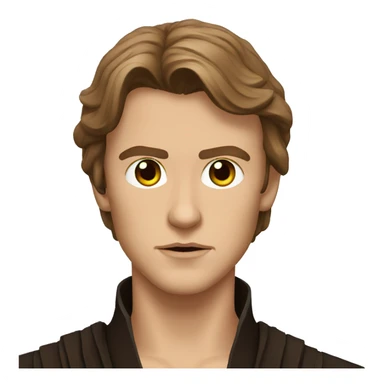 Anakin with sith eyes  sticker