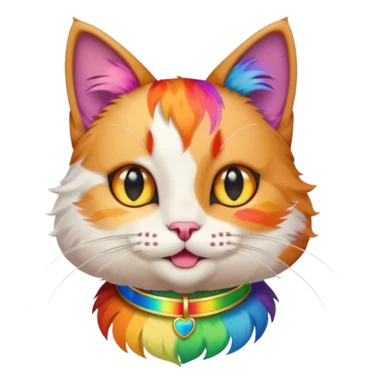 Gay cat sticker