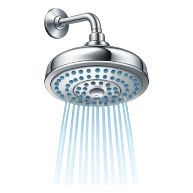 shower head sticker