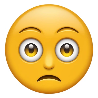 Glaring emoji sticker