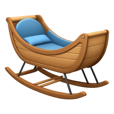 modern cradle sticker