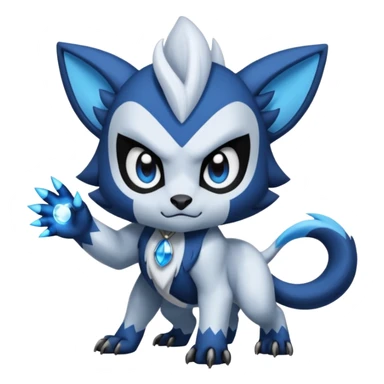 Luxio-Absol-Dewott-fusion sticker