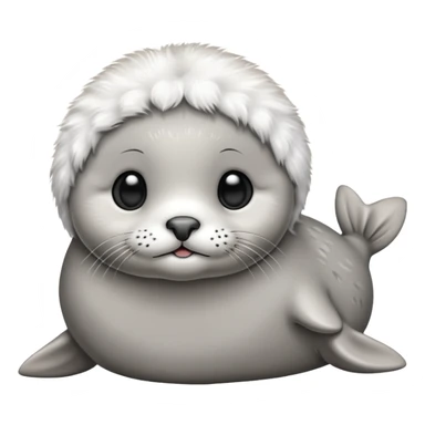 baby seal sticker