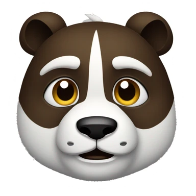 kungfu panda head sticker