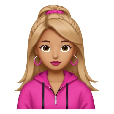 1 human girl TikTok sticker