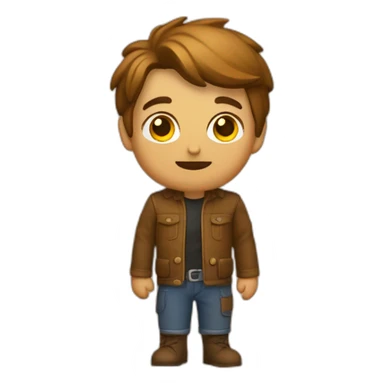 Una rama de madera pequeña sticker