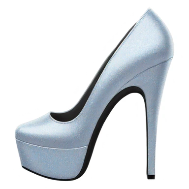 10 inch platform high heels. sticker