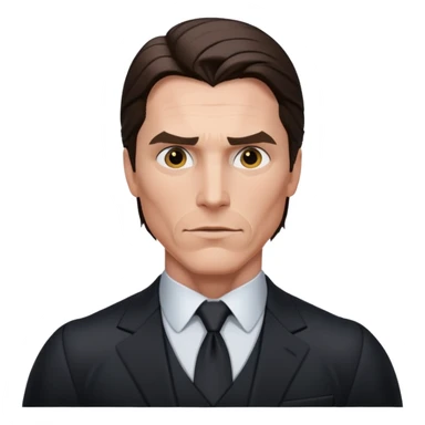 christian bale batman sticker