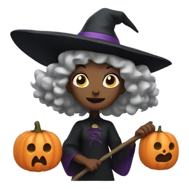 Witch with a podcast sticker